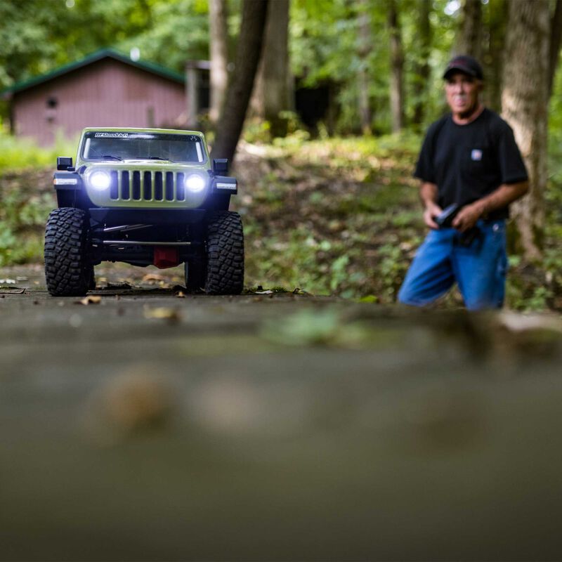 Axial 1/6 SCX6 Jeep JLU Wrangler 4WD Rock Crawler RTR: Green