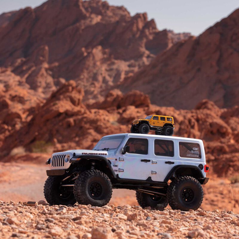 Axial 1/6 SCX6 Jeep JLU Wrangler 4WD Rock Crawler RTR: Silver