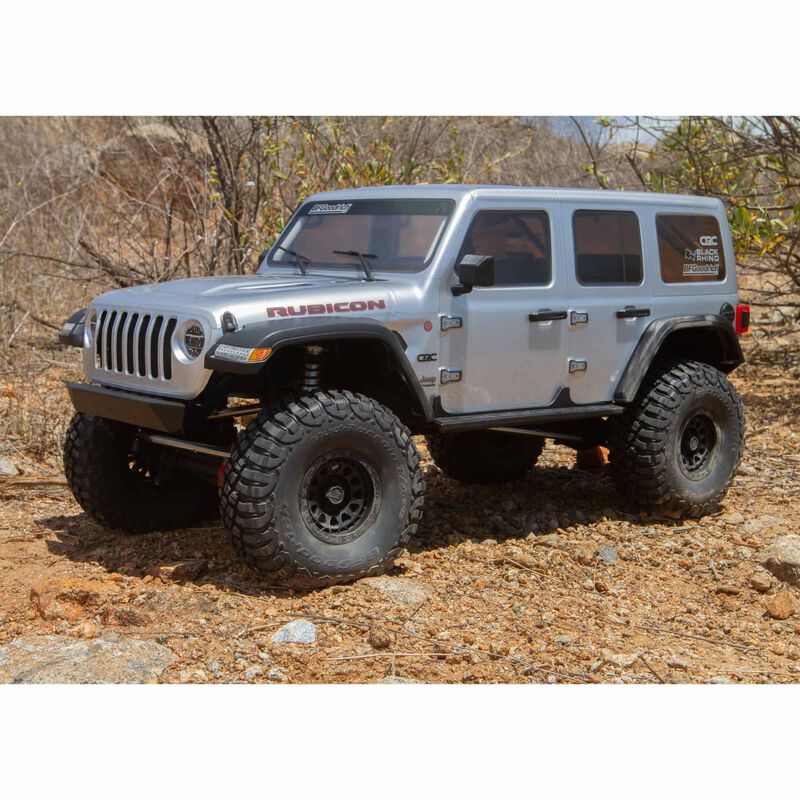 Axial 1/6 SCX6 Jeep JLU Wrangler 4WD Rock Crawler RTR: Silver