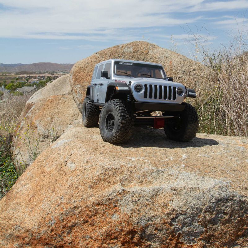 Axial 1/6 SCX6 Jeep JLU Wrangler 4WD Rock Crawler RTR: Silver, SN Hobbies -  RC Multirotors, Airplanes, Helicopters, Cars & Trucks, Boats, Quadcopters