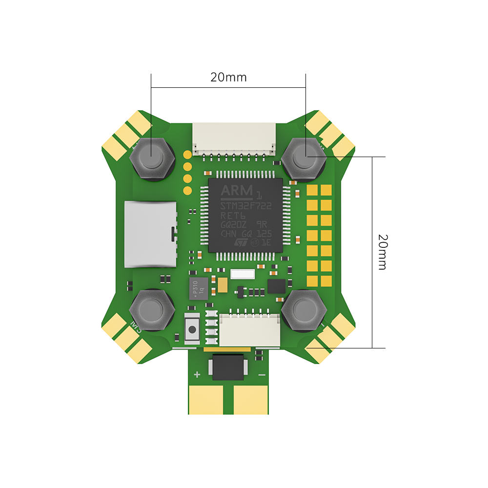 Iflight BLITZ Mini F7 Stack (E55S Mini 4-IN-1ESC)