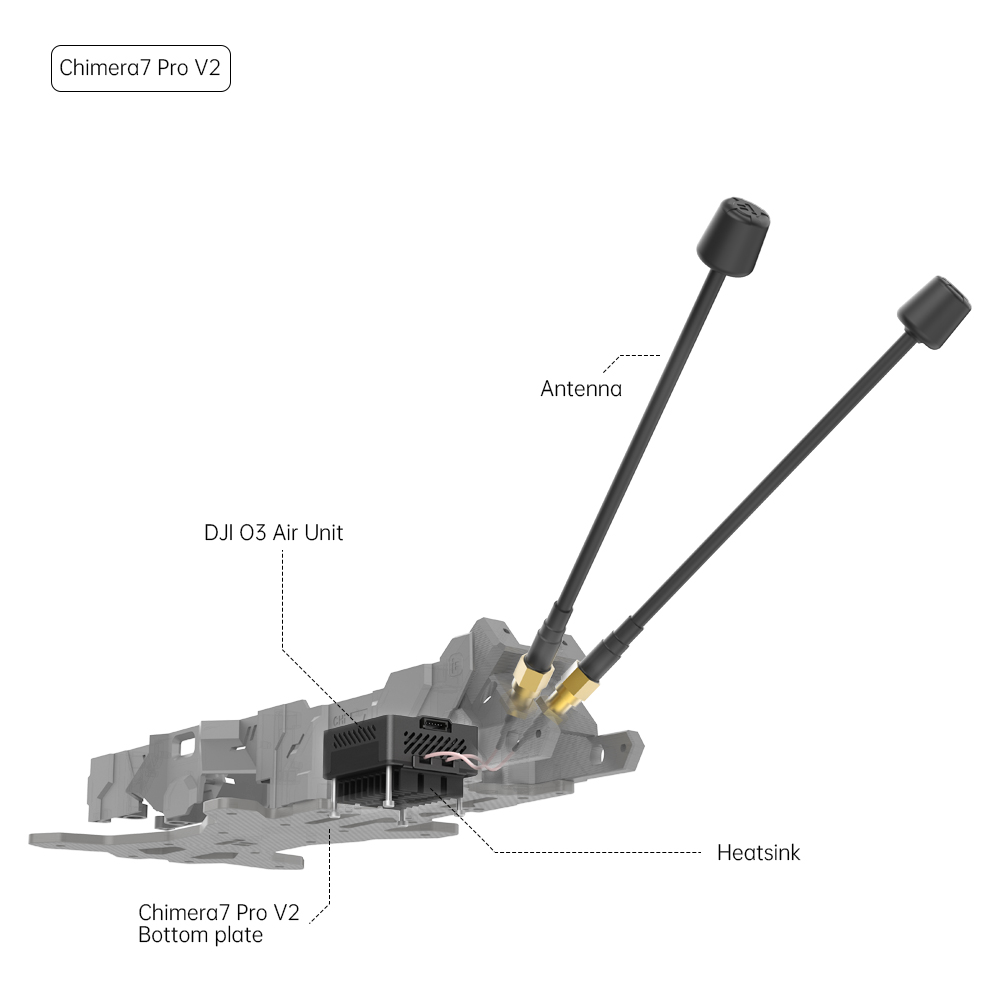 Iflight Chimera7 Pro V2 Frame Kit