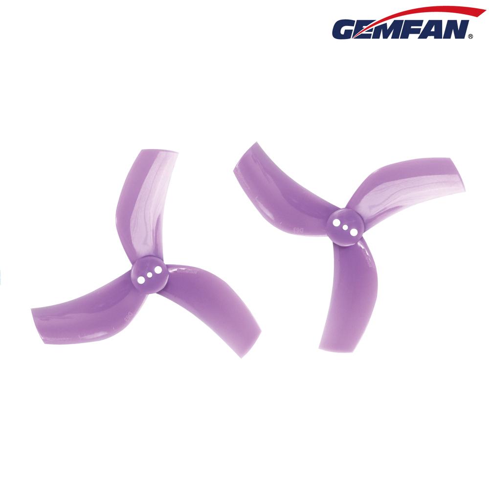 GEMFAN <b>D63 DUCTED 3-BLADE</b> 63MM CINEWHOOP PROP - <b>Purple</b>