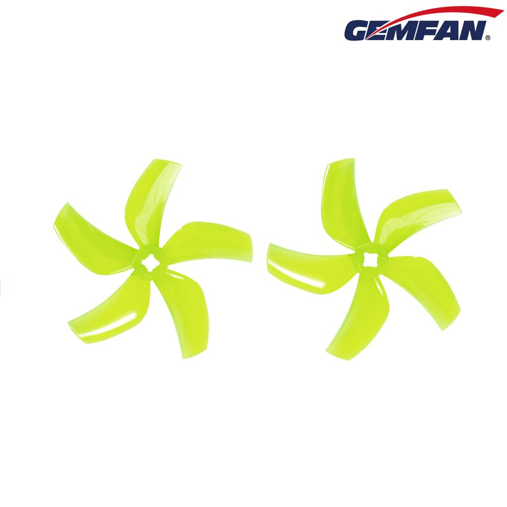 GEMFAN <b>D76 DUCTED 5-BLADE</b> 76MM CINEWHOOP PROP - <b>Yellow</b>
