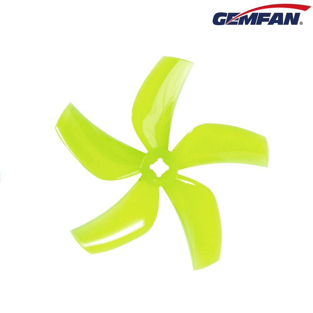 GEMFAN <b>D76 DUCTED 5-BLADE</b> 76MM CINEWHOOP PROP - <b>Yellow</b>