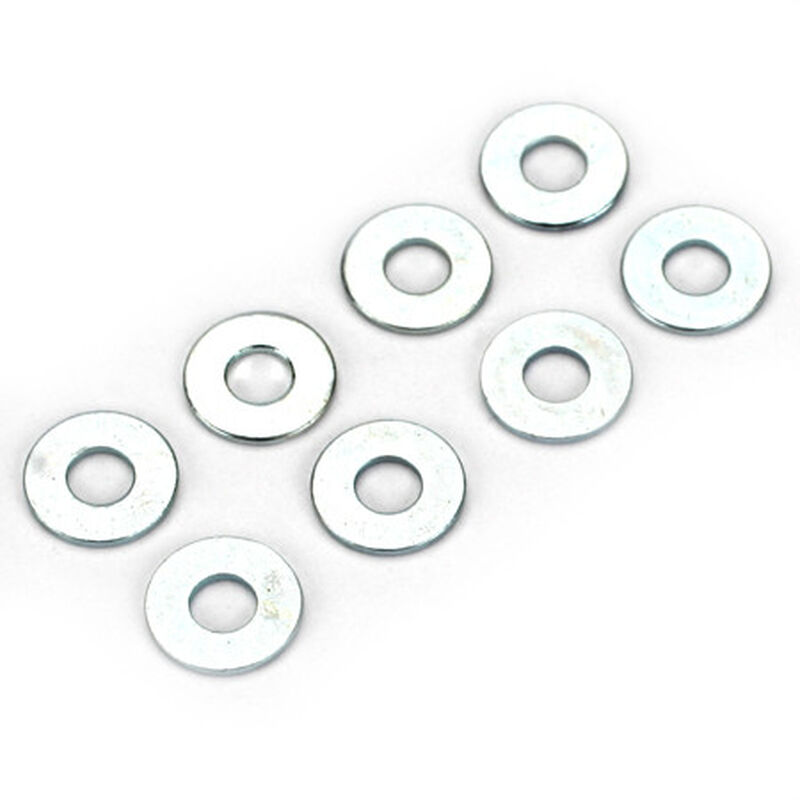 Dubro Washers, Flat, 2.5mm