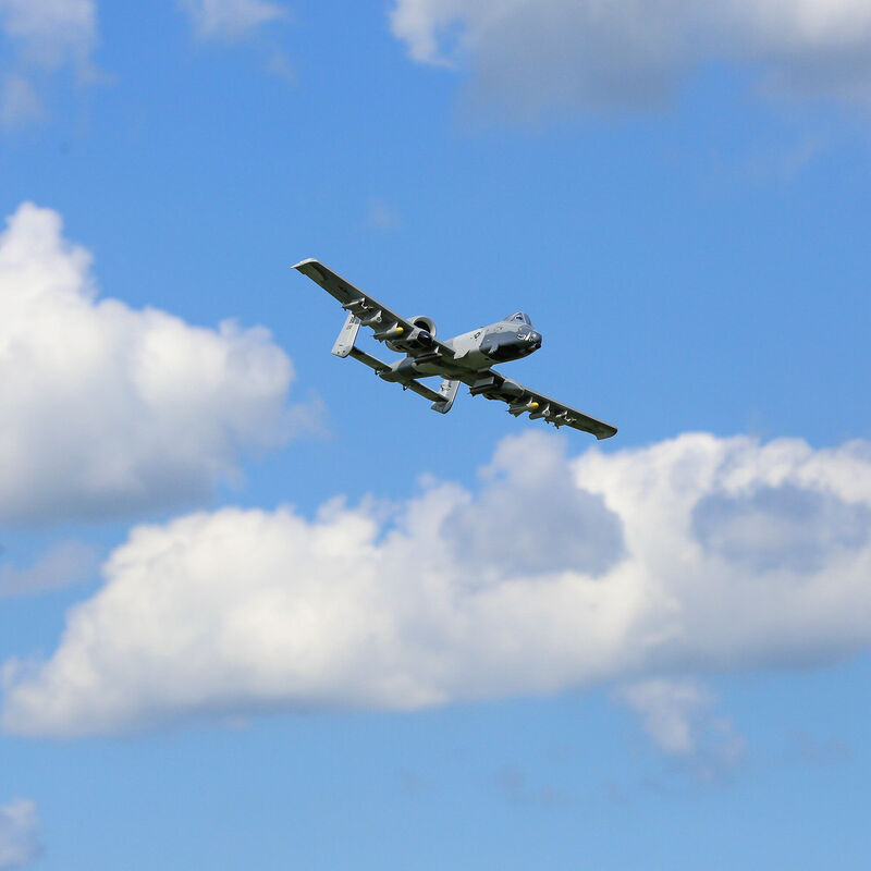 E-flite A-10 Thunderbolt II Twin 64mm EDF BNF Basic with AS3X and SAFE Select