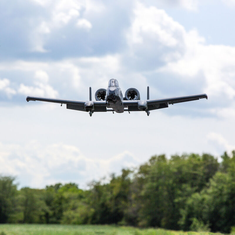 E-flite A-10 Thunderbolt II Twin 64mm EDF BNF Basic with AS3X and SAFE Select