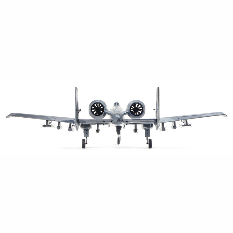 E-flite A-10 Thunderbolt II Twin 64mm EDF BNF Basic with AS3X and SAFE Select