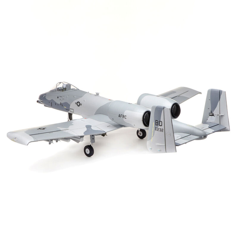E-flite A-10 Thunderbolt II Twin 64mm EDF BNF Basic with AS3X and SAFE Select
