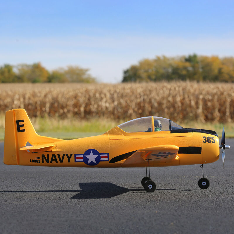 E-flite T-28 Trojan 1.1m BNF Basic with AS3X and SAFE Select