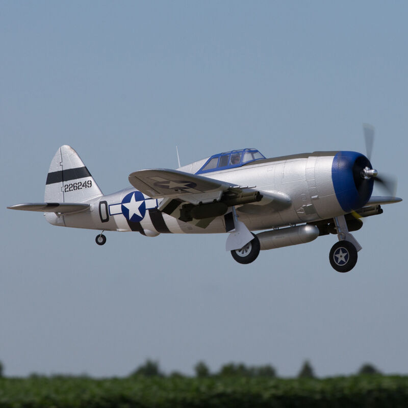E-flite P-47 Razorback 1.2m BNF Basic with AS3X & SAFE Select