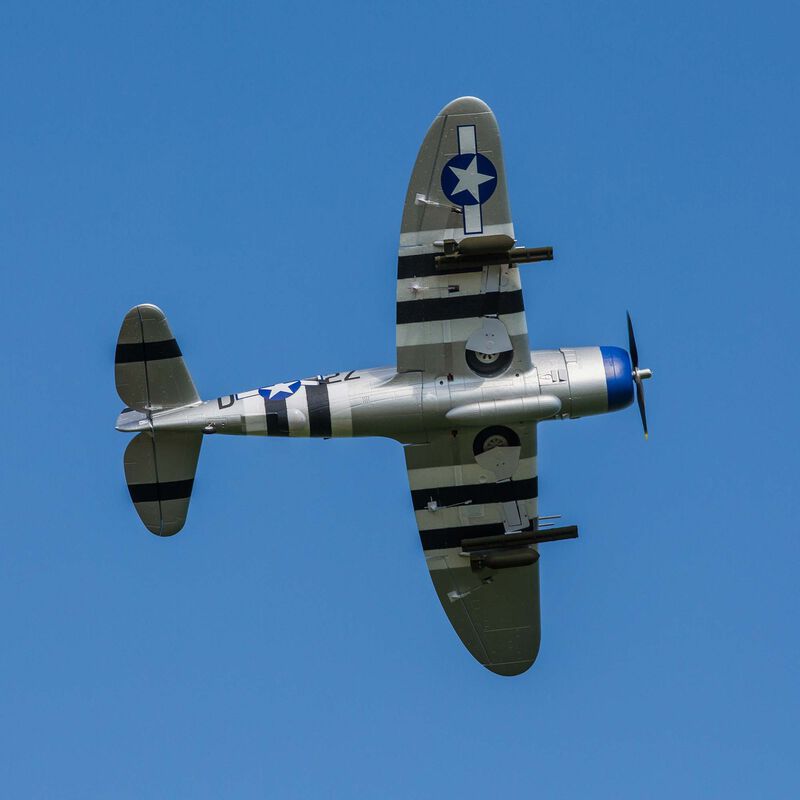 E-flite P-47 Razorback 1.2m BNF Basic with AS3X & SAFE Select