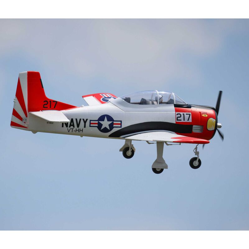 E-flite T-28 Trojan 1.2m BNF Basic with Smart