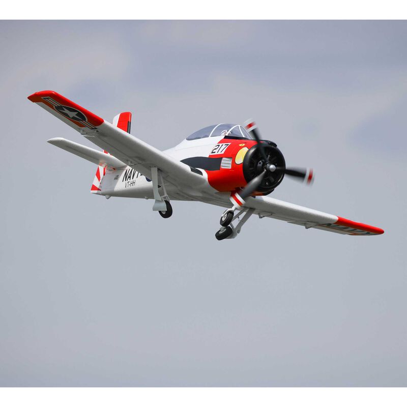 E-flite T-28 Trojan 1.2m BNF Basic with Smart