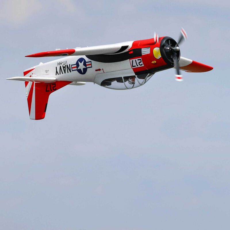 E-flite T-28 Trojan 1.2m BNF Basic with Smart