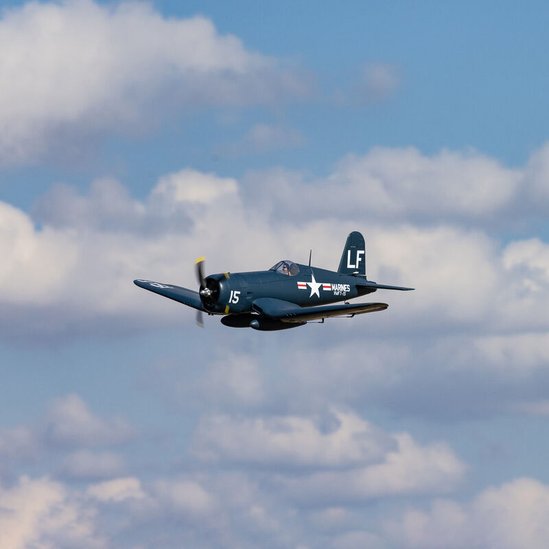 E-flite F4U-4 Corsair 1.2m BNF Basic with AS3X and SAFE Select