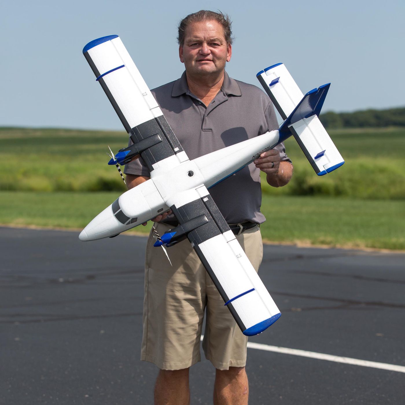 E-flite Twin Otter 1.2m PNP, includes Floats