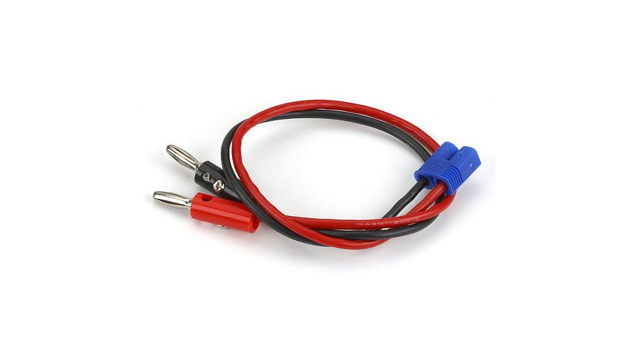 EC3 Device Charge Lead with 12" Wire & Jacks, 16 AWG