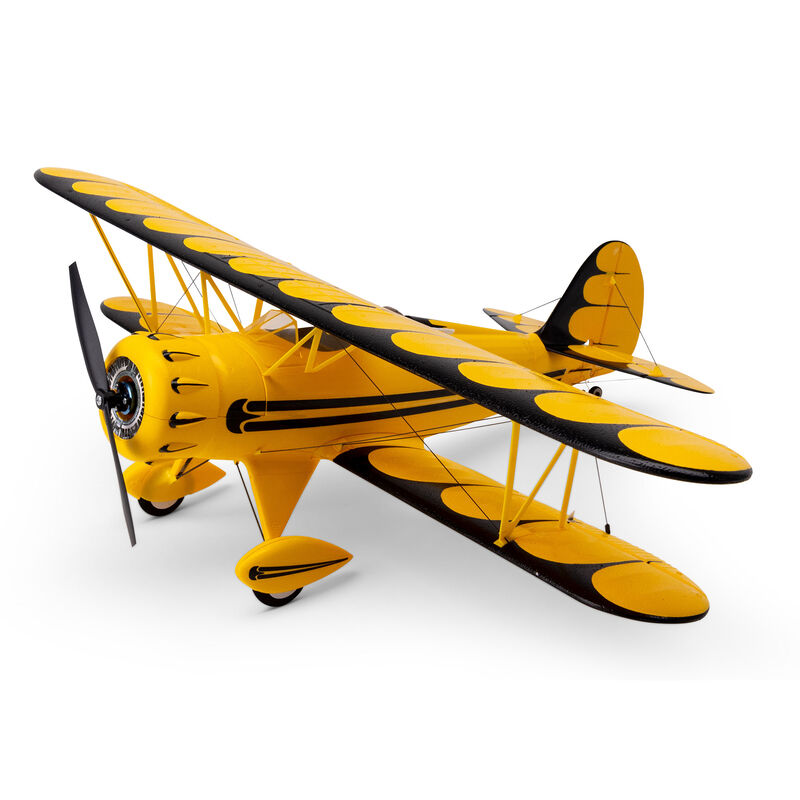 E-flite UMX WACO BNF Basic with AS3X and SAFE Select, Yellow