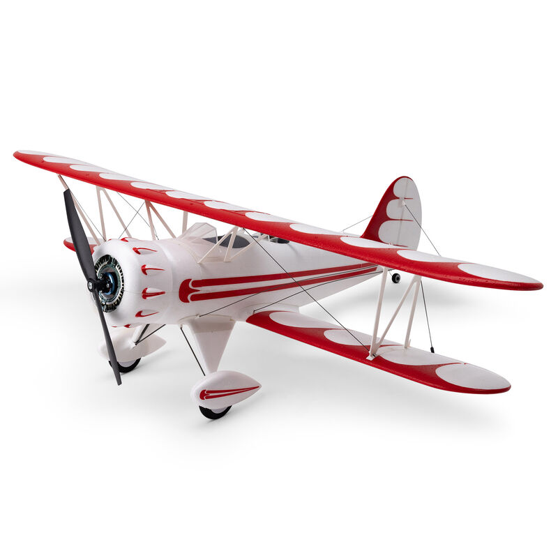 E-flite UMX WACO BNF Basic with AS3X and SAFE Select, White