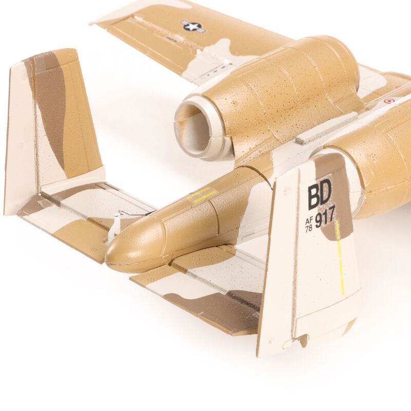 E-flite UMX A-10 Thunderbolt II 30mm EDF BNF Basic with AS3X and SAFE Select, 562mm