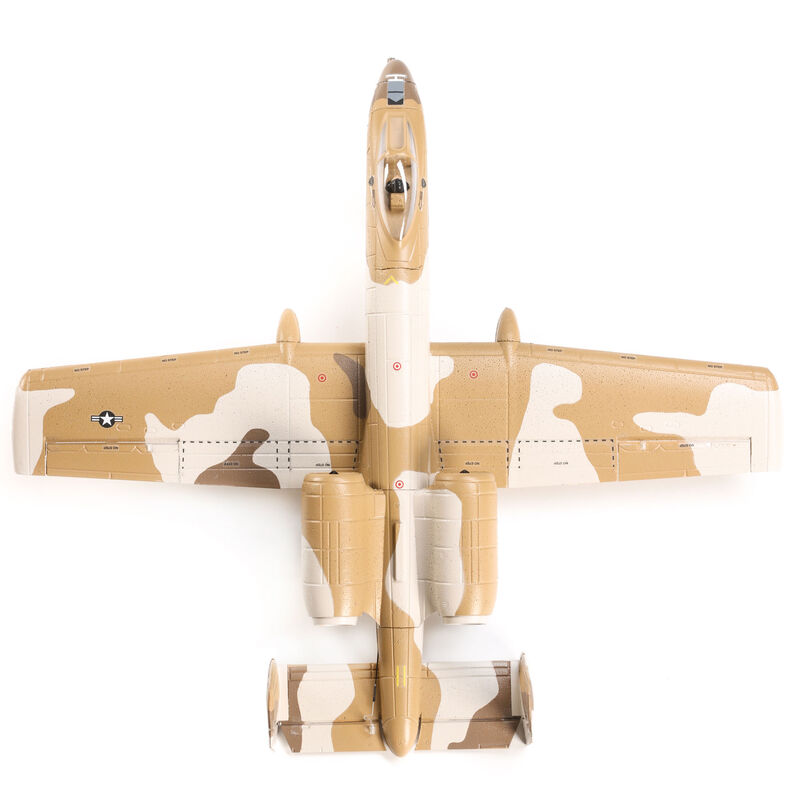 E-flite UMX A-10 Thunderbolt II 30mm EDF BNF Basic with AS3X and SAFE Select, 562mm