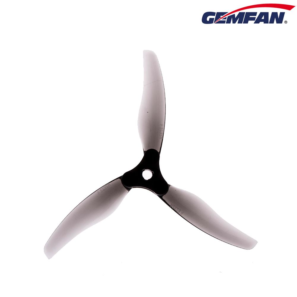 GEMFAN <b>FLOPPY PROPPY 5"</b> FOLDABLE PROP - <b>Clear Black</b>