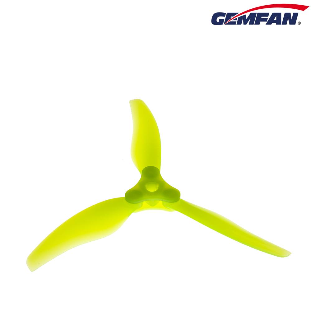 GEMFAN <b>FLOPPY PROPPY 5"</b> FOLDABLE PROP - <font color="yellow"><b>Yellow</b></font>