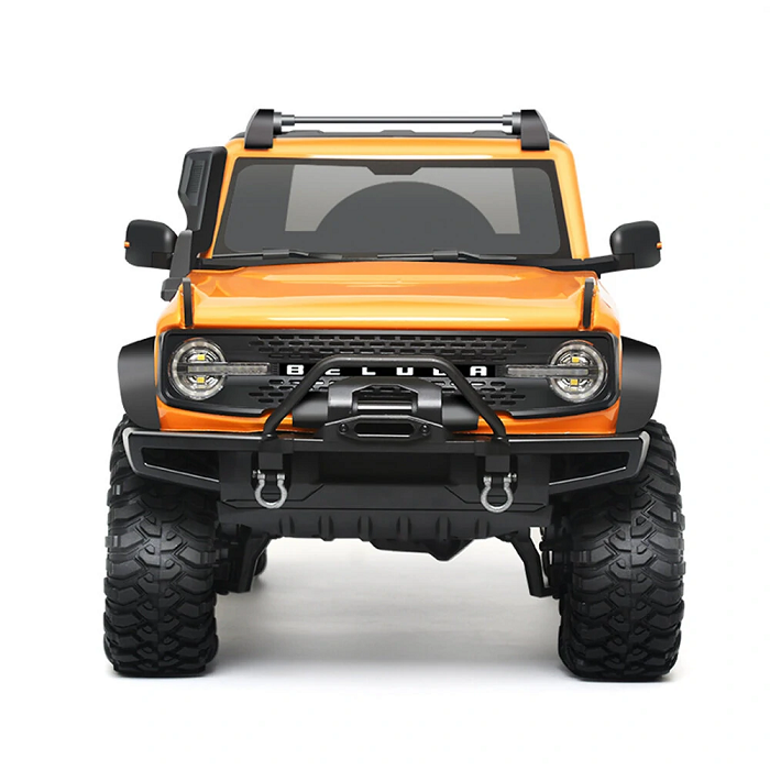 HB R1001 1/10 Scale RC Car 4WD Off-Road Rock Crawler with LED Light RTR - Yellow