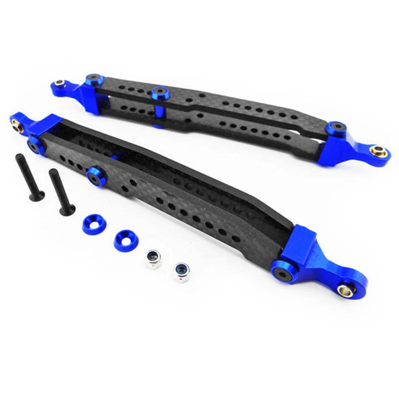 Hot Racing Carbon Fiber Graphite Rear Lower Links: Axial Yeti