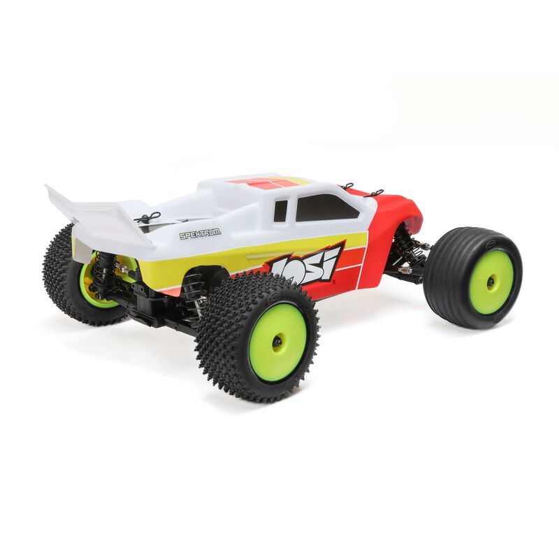LOSI 1/18 Mini-T 2.0 V2 2WD Stadium Truck Brushless RTR, Red