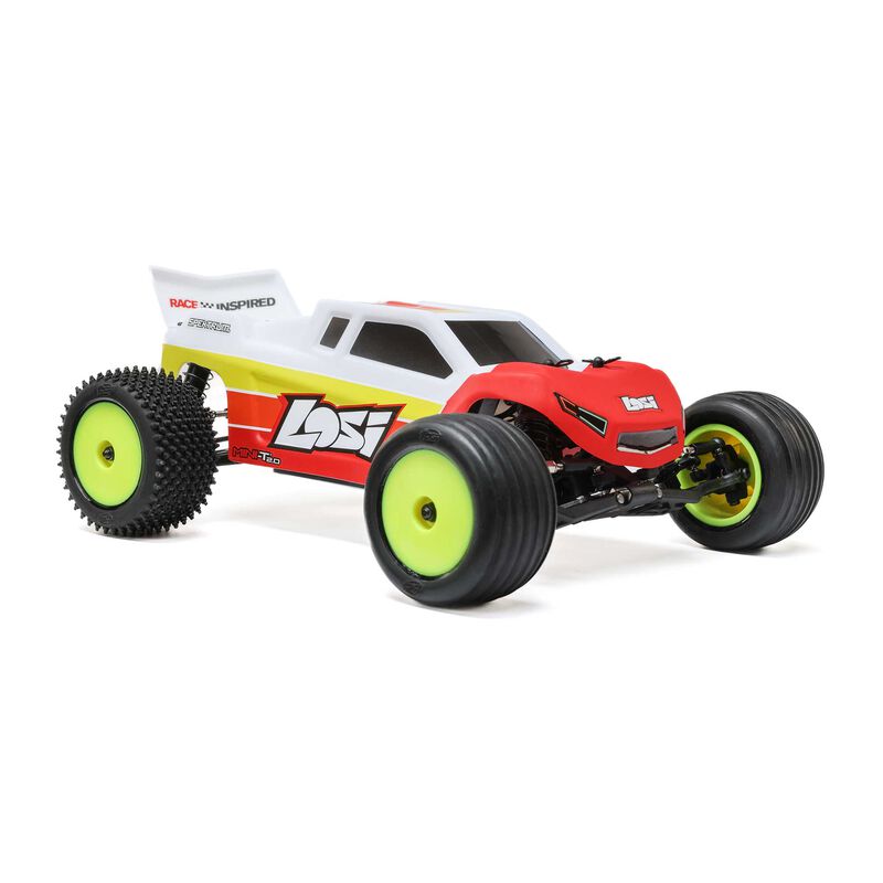 LOSI 1/18 Mini-T 2.0 V2 2WD Stadium Truck Brushless RTR, Red