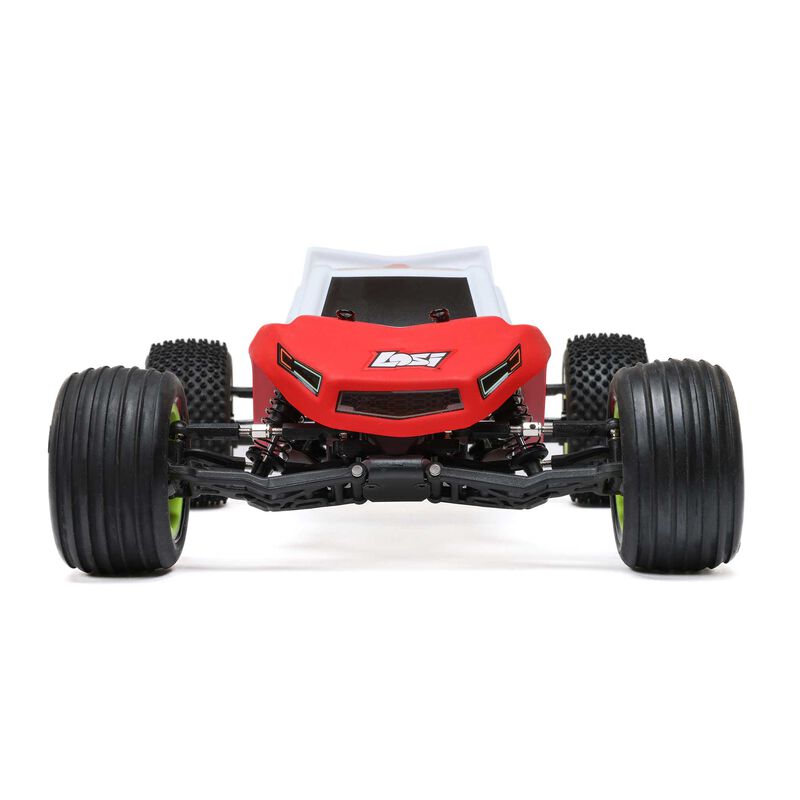 LOSI 1/18 Mini-T 2.0 V2 2WD Stadium Truck Brushless RTR, Red