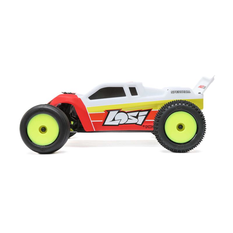 LOSI 1/18 Mini-T 2.0 V2 2WD Stadium Truck Brushless RTR, Red