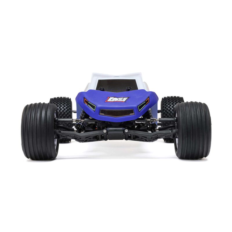 LOSI 1/18 Mini-T 2.0 V2 2WD Stadium Truck Brushless RTR, Blue