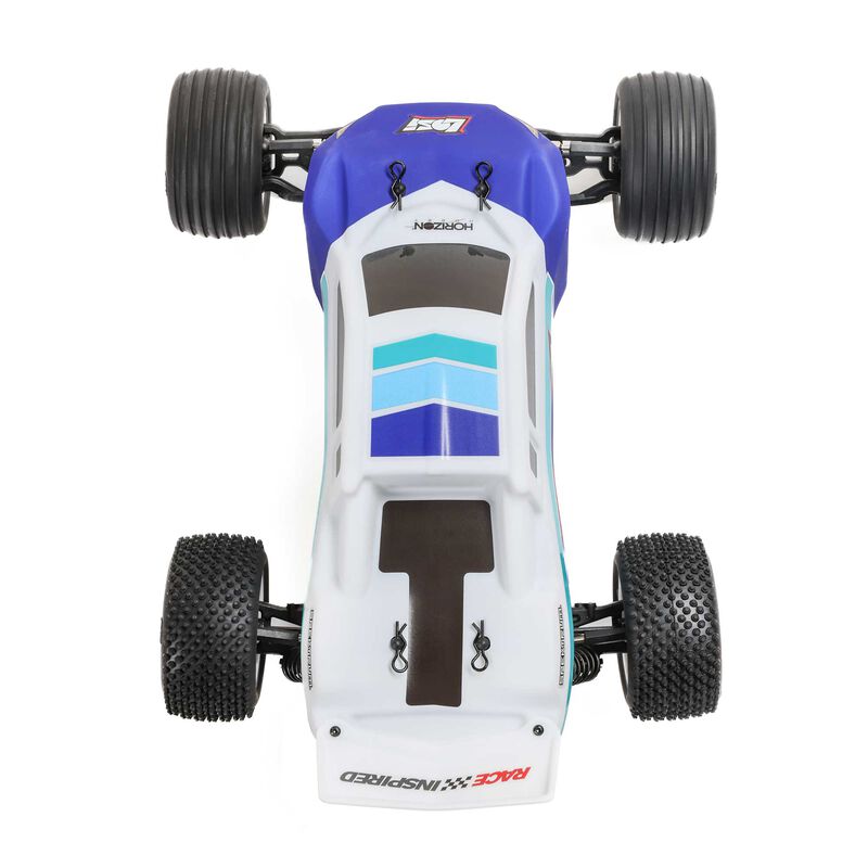 LOSI 1/18 Mini-T 2.0 V2 2WD Stadium Truck Brushless RTR, Blue