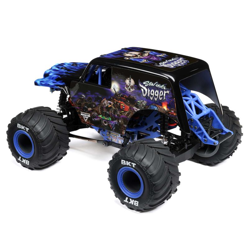 Losi 1/18 Mini LMT 4X4 Brushed Monster Truck RTR, Son-Uva Digger