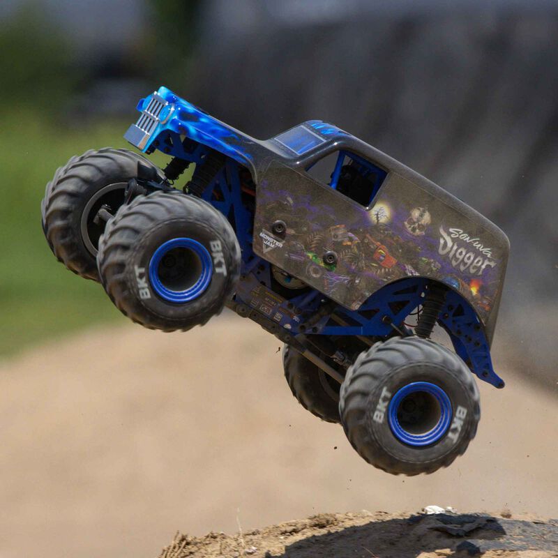 Losi 1/18 Mini LMT 4X4 Brushed Monster Truck RTR, Son-Uva Digger