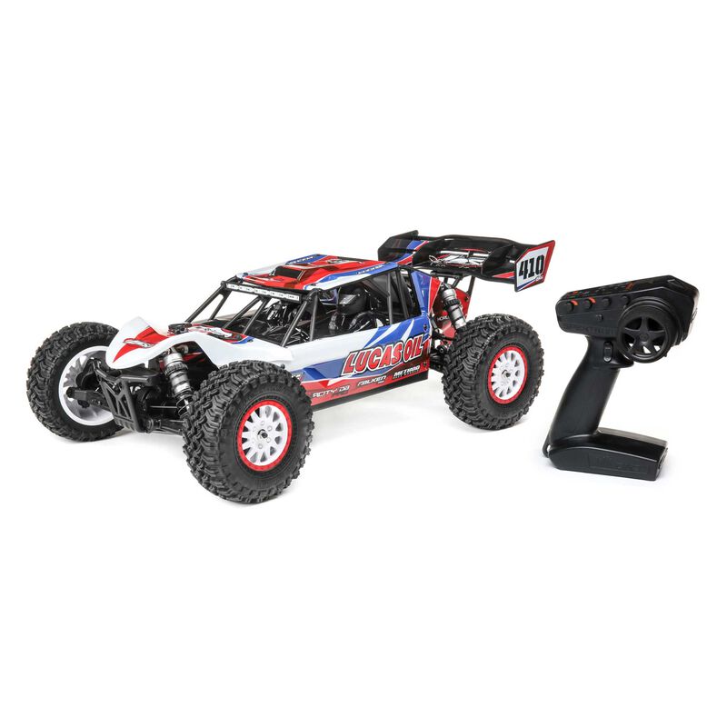 Losi 1/10 Tenacity DB Pro 4WD Desert Buggy Brushless RTR with Smart, Lucas Oil