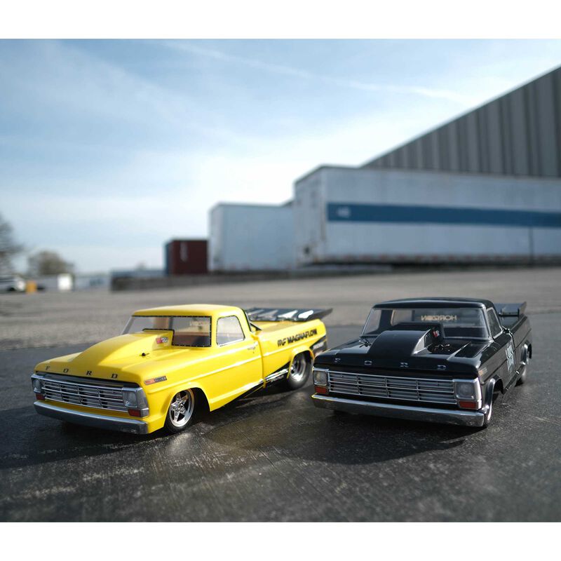Losi 1/10 '68 Ford F100 22S 2WD No Prep Drag Truck Brushless RTR, Magnaflow