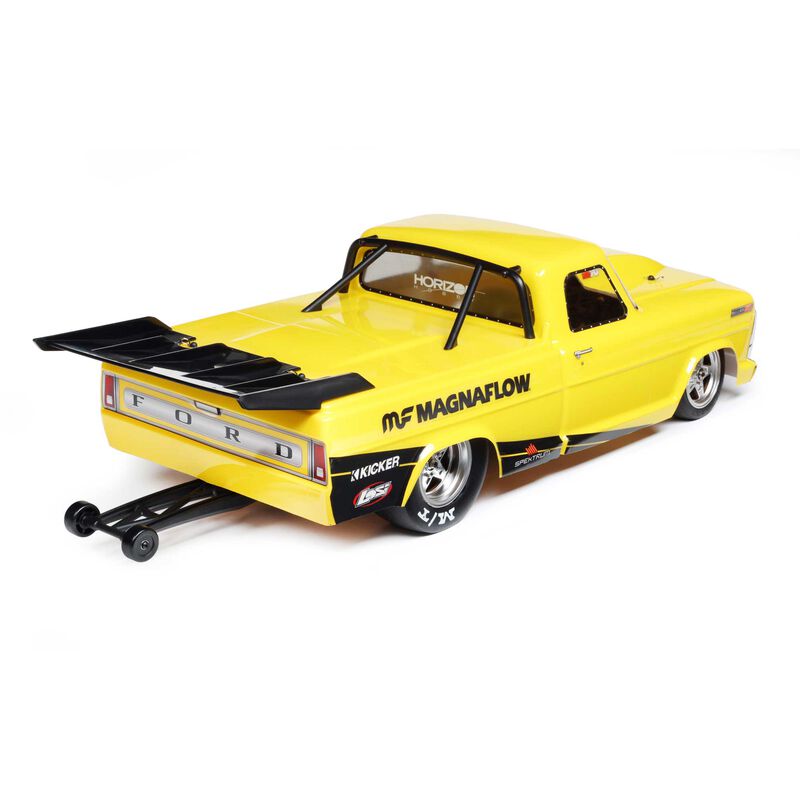 Losi 1/10 '68 Ford F100 22S 2WD No Prep Drag Truck Brushless RTR, Magnaflow