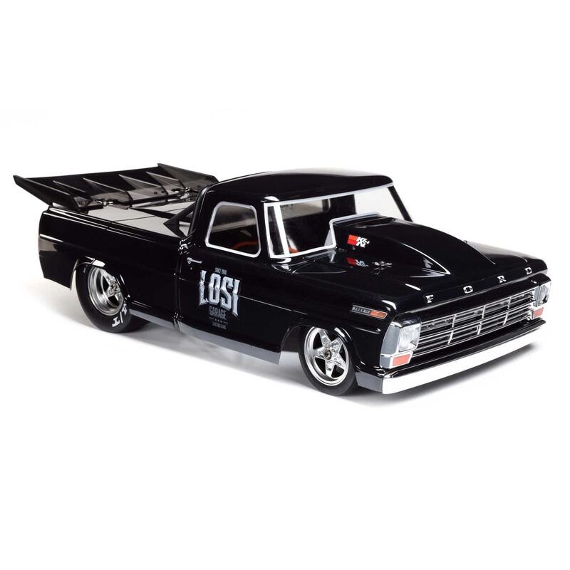 Losi 1/10 '68 Ford F100 22S 2WD No Prep Drag Truck Brushless RTR, Losi Garage