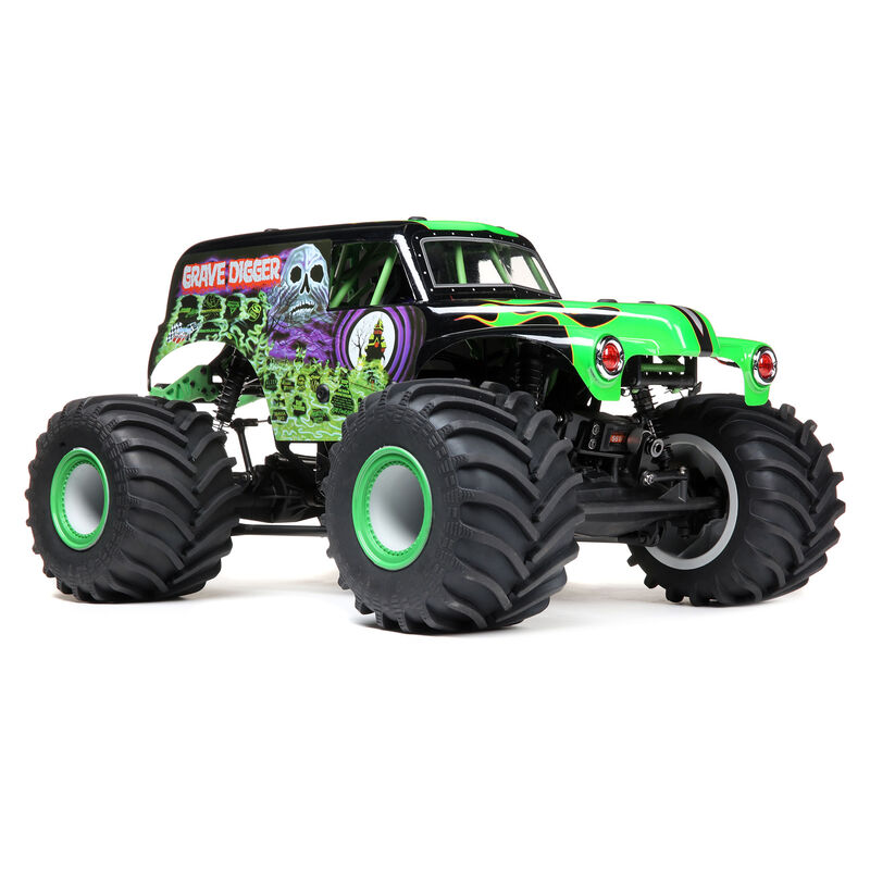 Losi LMT 4X4 Solid Axle Monster Truck RTR, Grave Digger