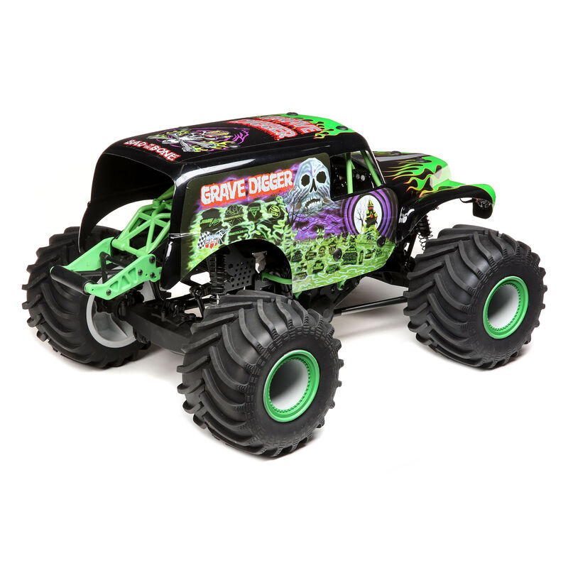 Losi LMT 4X4 Solid Axle Monster Truck RTR, Grave Digger