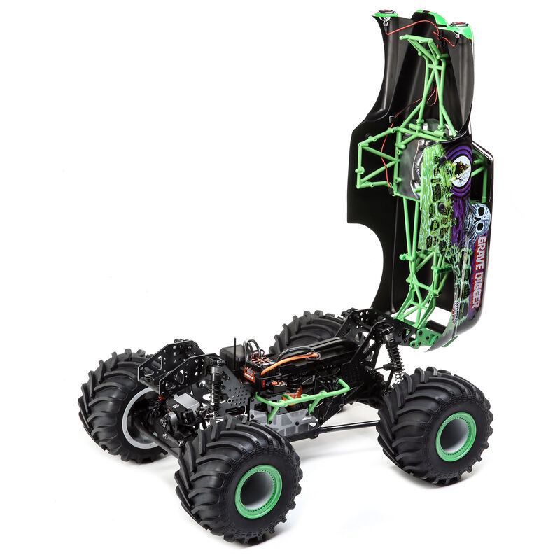 Losi LMT 4X4 Solid Axle Monster Truck RTR, Grave Digger