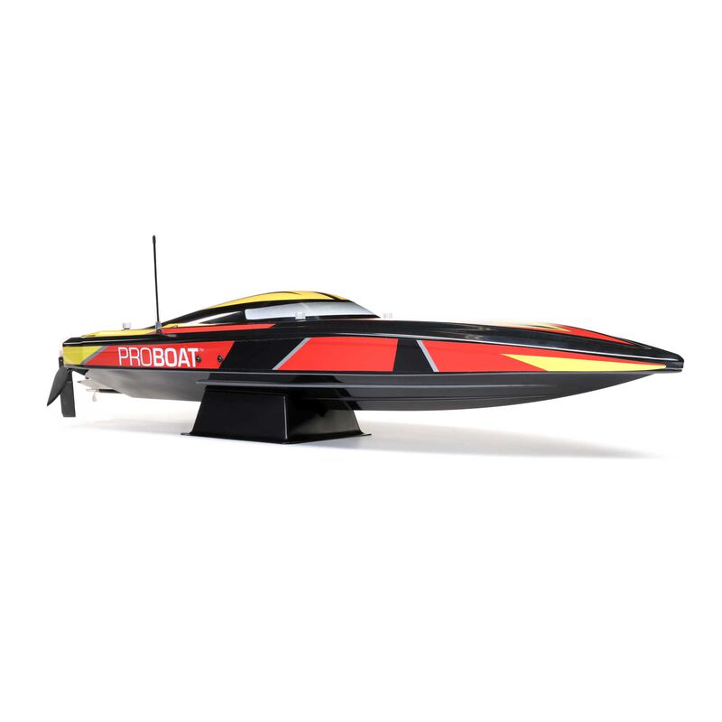 Proboat Sonicwake V2 36" Self-Righting Brushless Deep-V RTR, Black