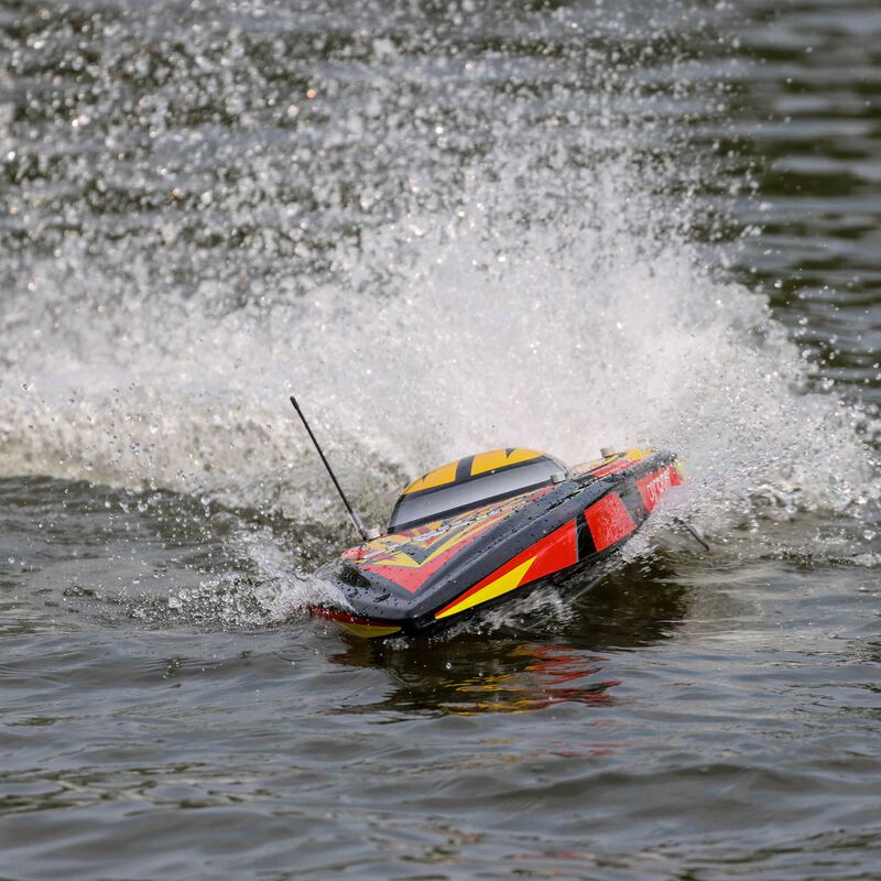 Proboat Sonicwake V2 36" Self-Righting Brushless Deep-V RTR, Black