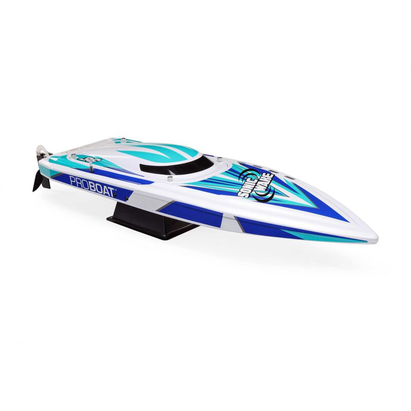 Proboat Sonicwake V2 36" Self-Righting Brushless Deep-V RTR, White