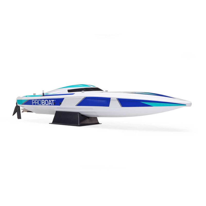Proboat Sonicwake V2 36" Self-Righting Brushless Deep-V RTR, White